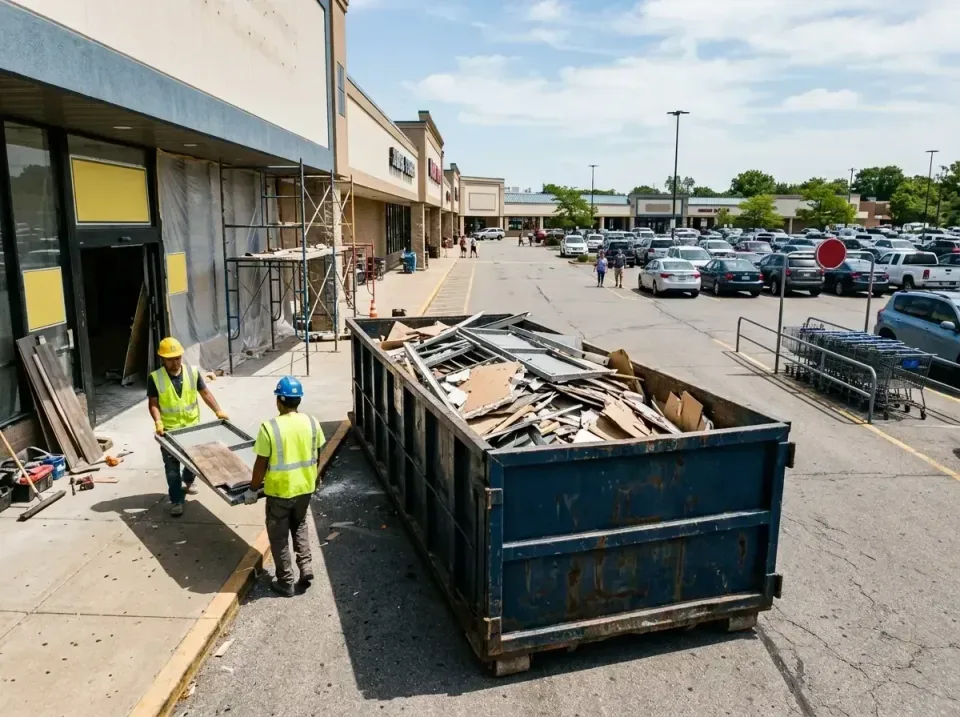 retail-store-renovation-debris-003 — frequently asked questions, Roll-off Dumpster Rentals in Whitestown, IN